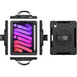 eSTUFF iPad Mini 7/Mini 6 OHIO Defender Case with hand strap (ES68104001-BULK)