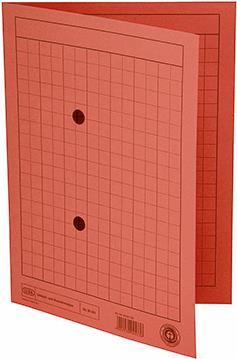 ELBA Verteiler- und Umlaufmappe, DIN A4, Manilakarton, rot 250 g-qm, mit Gitterdruck