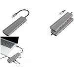 LogiLink USB 3.2 Gen2 Hub 10+1-Port aluminium (UA0415)