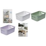 smartstore Aufbewahrungskorb Essence M, grün Fassungsvermögen: 5,5 Liter, modernes Design, - 1 Stück (3003014)