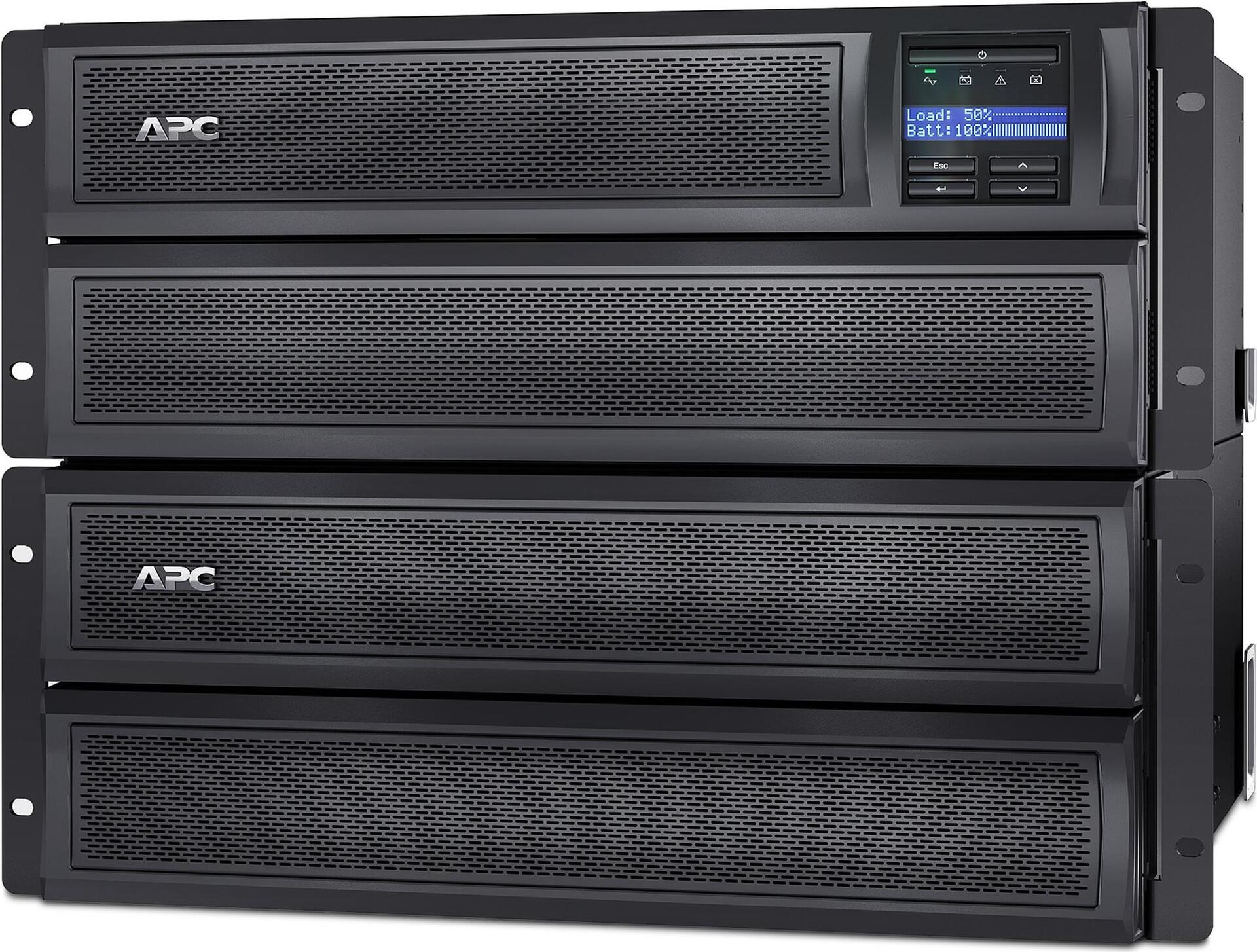 APC Smart-UPS X 2200 Rack/Tower LCD 1980 W / 2200 VA 4U Schwarz