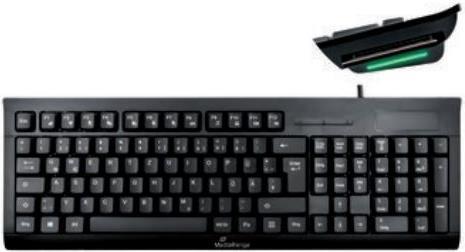 MediaRange MROS114 Tastatur USB QWERTZ Deutsch Schwarz (MROS114)