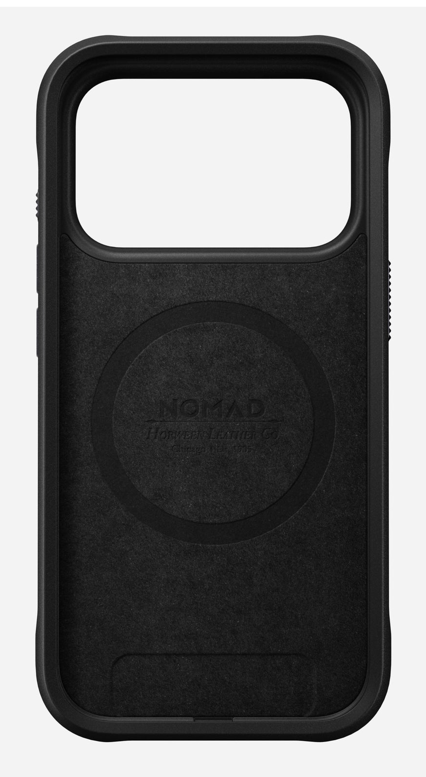 Nomad Rugged Leather Case iPhone 17 Pro Schwarz