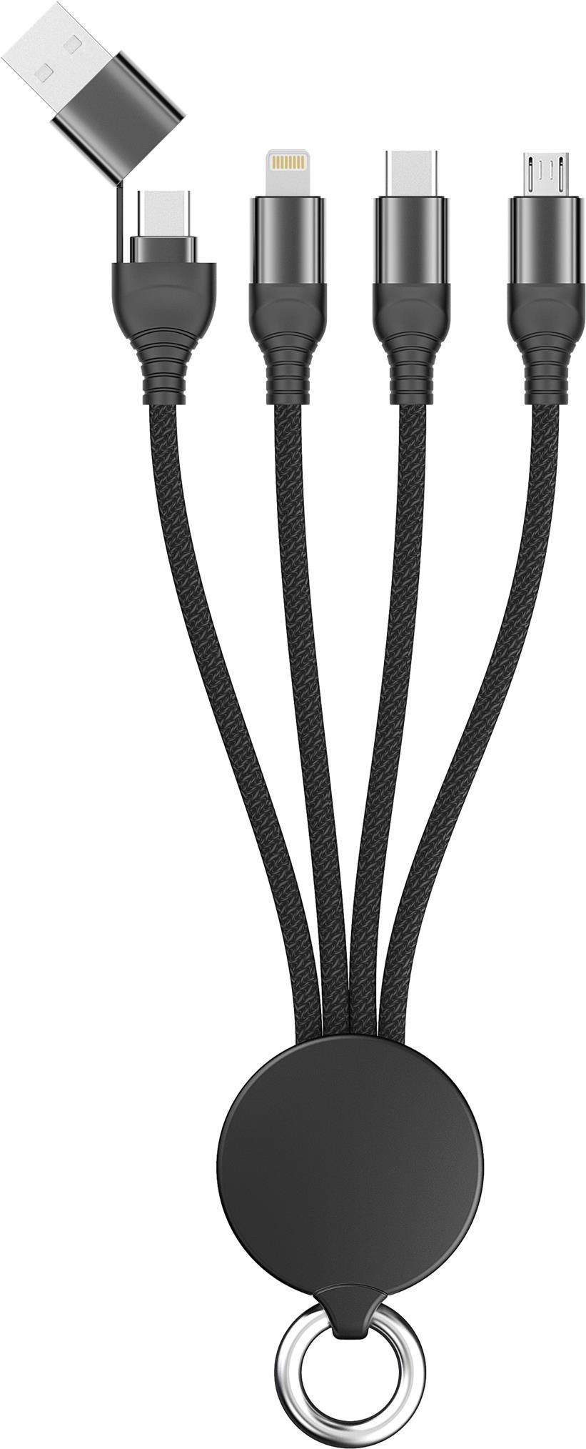 2GO 797363 USB-Kabel 0,15 m Schwarz