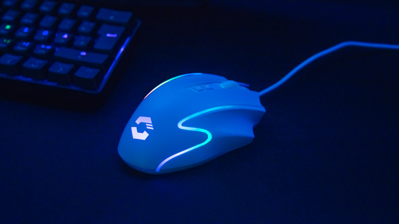 SPEEDLINK DECUS Gaming-Maus USB 12800 DPI Optisch 6 Tasten Weiß
