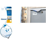 HERMA Inkjet Folien-Etiketten, 97,0 x 42,3 mm, weiß permanent haftend, Folien-Etiketten, matt, selbstklebend, - 1 Stück (4595)