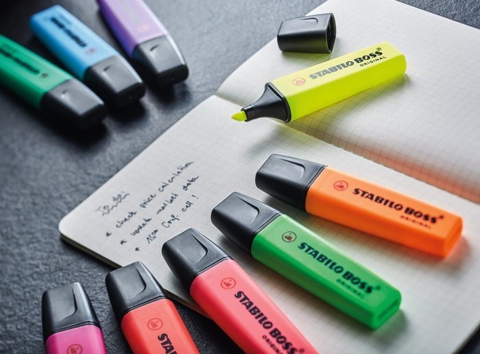 STABILO BOSS ORIGINAL Textmarker 5 mm Fluoreszierend Grün