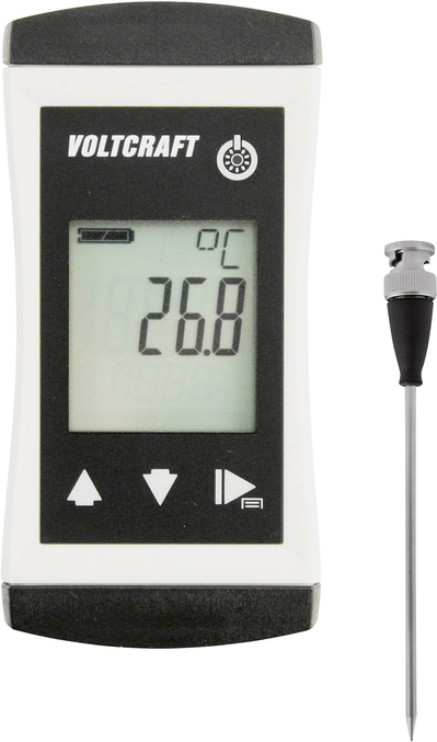 VOLTCRAFT PTM 100 + TPT-207 Temperatur-Messgerät -200 - 450 °C Fühler-Typ Pt1000 IP65