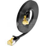 Wirewin SLIM PKW-STP-SLIM-K6A 1.5 SW. Kabellänge: 1,5 m, Kabelstandard: Cat6a, Kabelschirmung: U/FTP (STP), Anschluss 1: RJ-45, Anschluss 2: RJ-45, Steckerverbindergeschlecht: Male connector / Male connector, Kabelfarbe: Schwarz (PKW-STP-SLIM-K6A 1.5 SW)