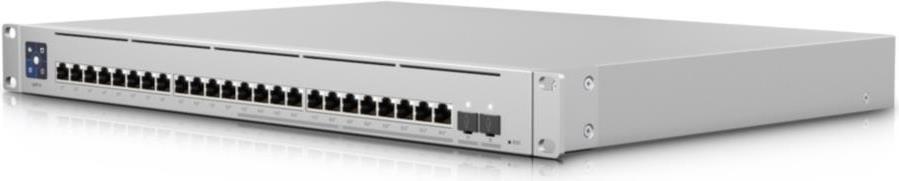 Ubiquiti Networks USW-ENTERPRISE-24-POE Netzwerk-Switch Managed L3 Gigabit Ethernet (10/100/1000) Power over Ethernet (PoE) Silber (USW-ENTERPRISE-24-POE)