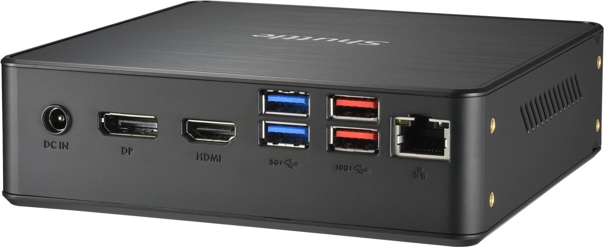 Shuttle XPC nano NC40U5 Barebone Mini-PC Intel Core i5-1235U DDR4 Schwarz