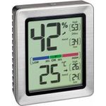 TFA-Dostmann EXACTO Indoor Elektronisches Hygrometer Silber (30.5047.54)