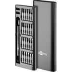 Goobay Schraubendreher-Set mit 48-tlg. Präzisions-Bitsatz - Werkzeug-Set für (77835)