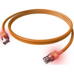 ZVK EasyLan KupferPatchkabel Kat6A LED Kat 6A gesch.orange 7,5m CS1OOADAD0075 (CS1OOADAD0075)
