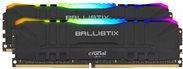 Crucial Ballistix 16GB Kit DDR4 2x8GB 3200 CL16 DIMM 288pin black RGB (BL2K8G32C16U4BL)