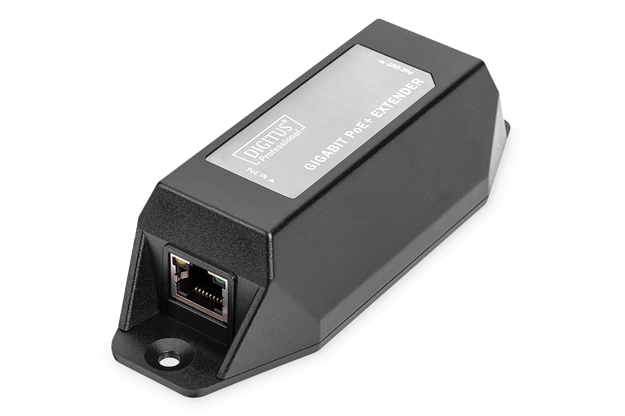 Digitus DIGITUS Professional PoE+ Extender DN-95123 Schwarz