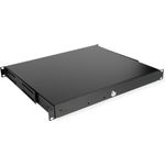 ROLINE 19 Zoll Tastatureinschub 1 HE 400 T abschließbar schwarz (26.21.0268)