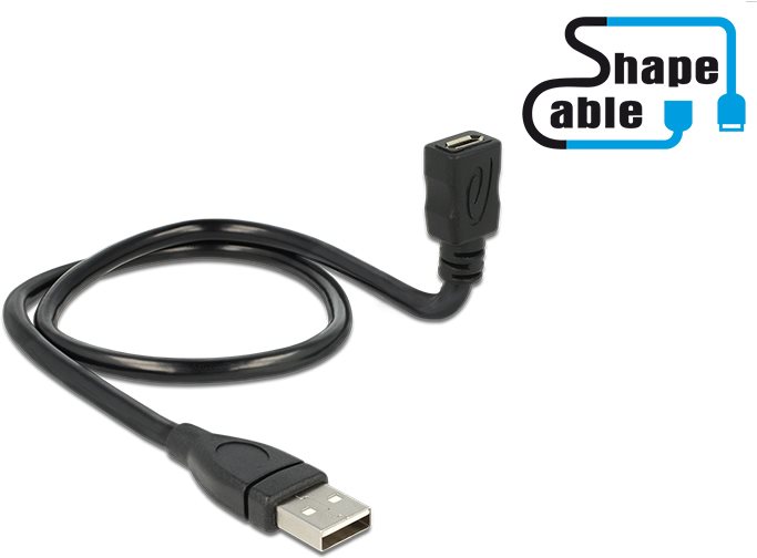 DeLOCK ShapeCable USB-Verlängerungskabel (83922)