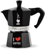 Bialetti MOKA EXPRESS 3TZ nera I love coffee (0004986)