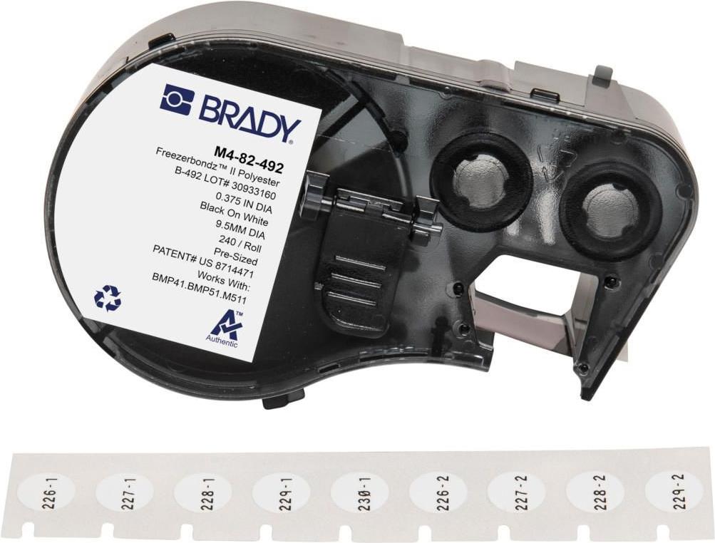 Brady BMP41/BMP51/BMP53/M511 Labels (M4-82-492)