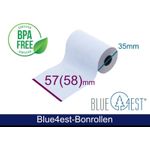 ARTDEV Thermorolle - 57(58) 35 12 (B/D(max.)/K) 14m, Blue4est® (Blau) Ökopapier (ADT573512)