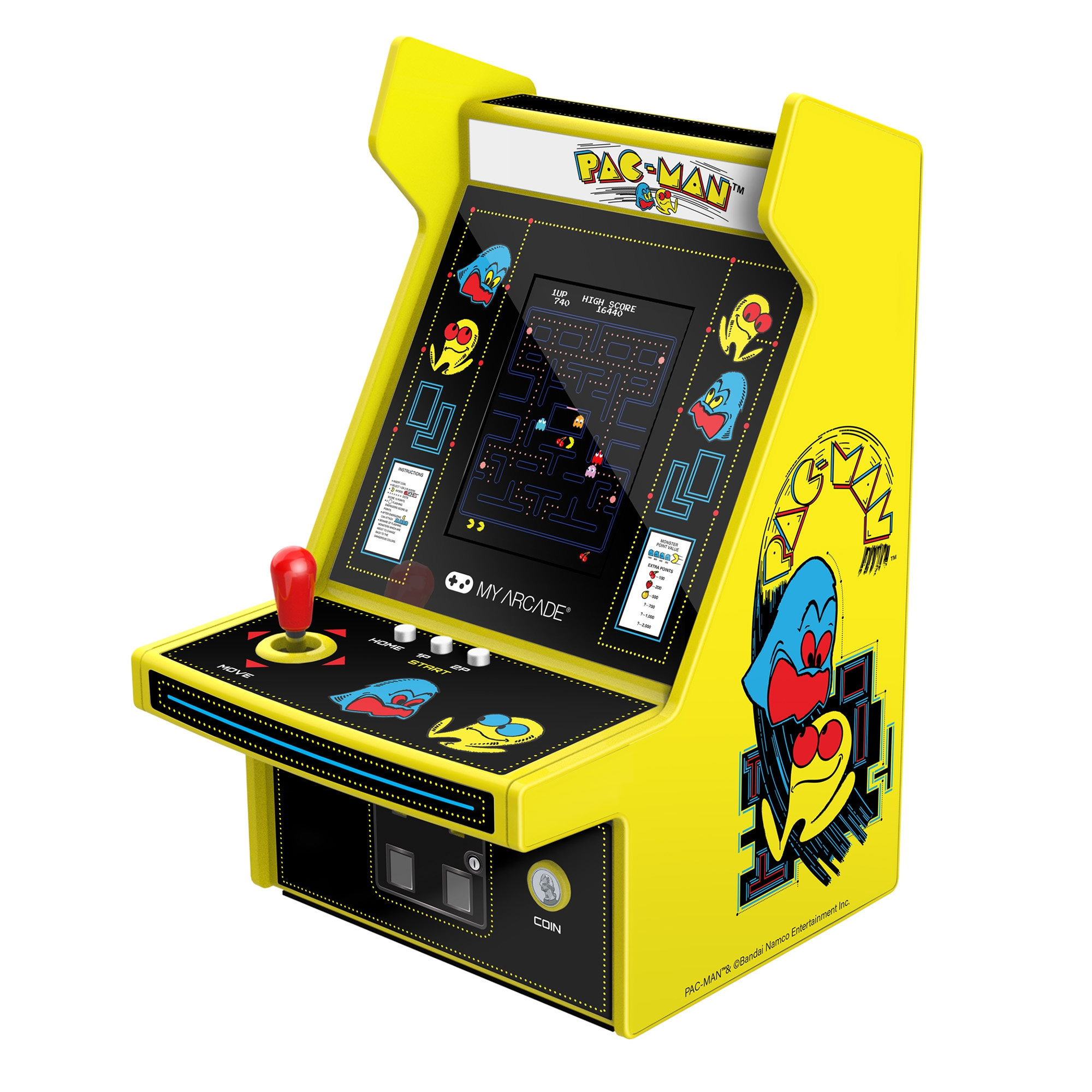 dreamGEAR My Arcade PAC-MAN Micro Player Pro 2.75" Mehrfarbig