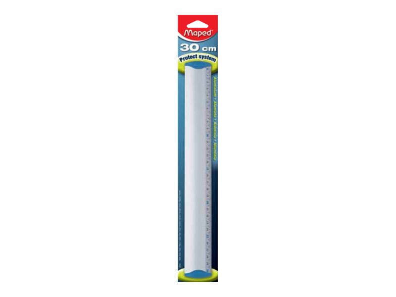 Maped Flachlineal 30 cm Eloxiertes Aluminium