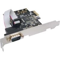 INLINE Schnittstellenkarte PCI-Express 1x Seriell Port (76618D)