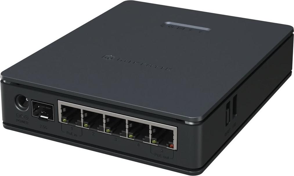 MikroTik hAP ax S Access Point Wi-Fi 6 1800 Mbit/s Schwarz