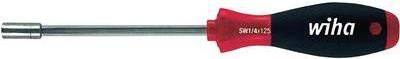 Wiha Werkstatt Bit-Schraubendreher 1/4" (6.3 mm) 300 mm DIN 3126, DIN ISO 1173 (01476)