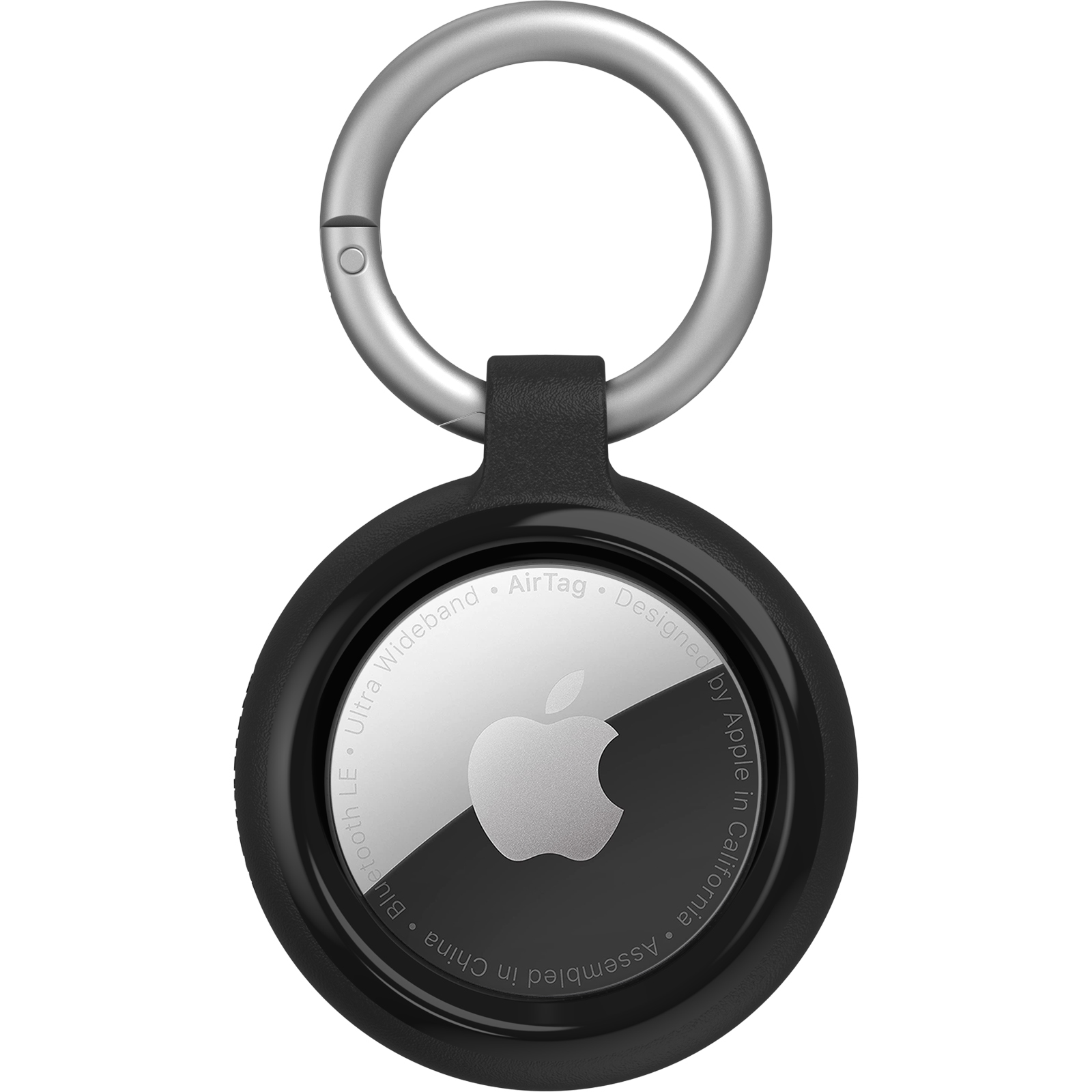 OtterBox Sleek Rock Skip Schlüsselanhänger für Apple AirTag Schwarz
