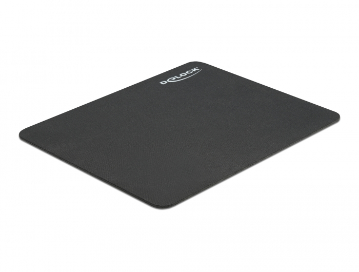 Delock Mauspad 220 x 180 mm Schwarz