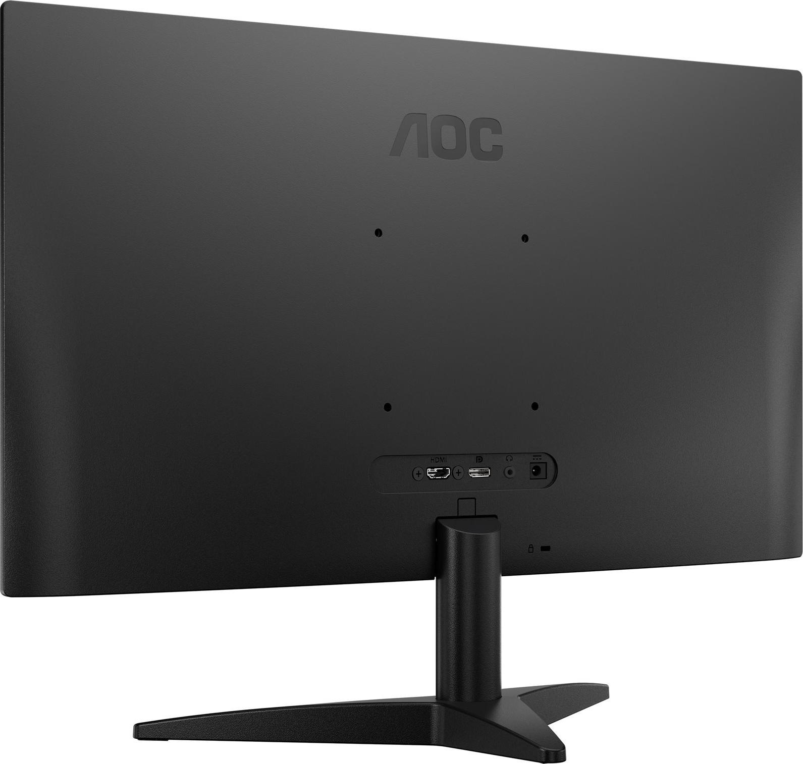 AOC Basic-line Q24B36X - B3 Series - Gaming LED-Monitor - 61 cm (24") (23.8" sichtbar) - 2560 x 1440 QHD @ 144 Hz - IPS - 300 cd/m² - 1300:1 - HDR10 - 0.5 ms - HDMI, DisplayPort - Schwarz (Q24B36X)