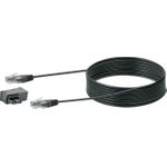 Schwaiger TAL6732 533 Kabelschnittstellen-/adapter RJ45 RJ45/TAE-F Schwarz (TAL6732533)