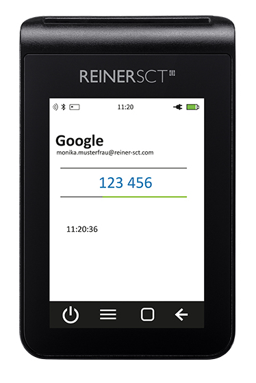 ReinerSCT tanJack deluxe TAN-Generator 3,5" TFT Schwarz