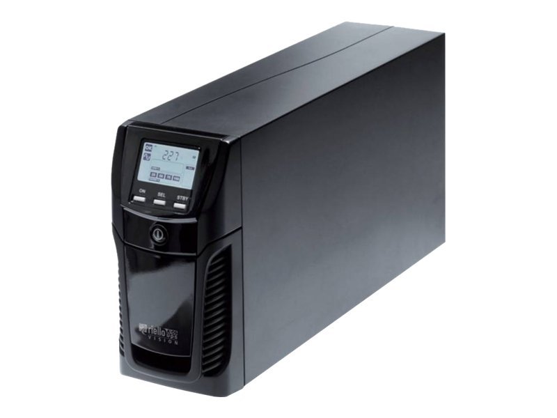 Riello UPS Vision VST 2000 USV, 2000 VA / 1600 W, Line-Interactive, Dunkelgrau