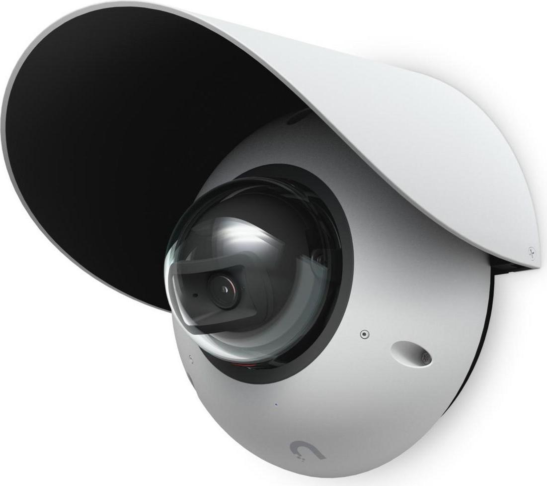 Ubiquiti G6 Dome camera accessory for protection from the elements when installed outdoors on a wall or pole. White (UACC-G6-DOME-WS-W)