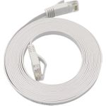 MicroConnect U/UTP CAT6A White Flat LSZH TPE Jacket (V-UTP6A01W-FLAT-LSZH)