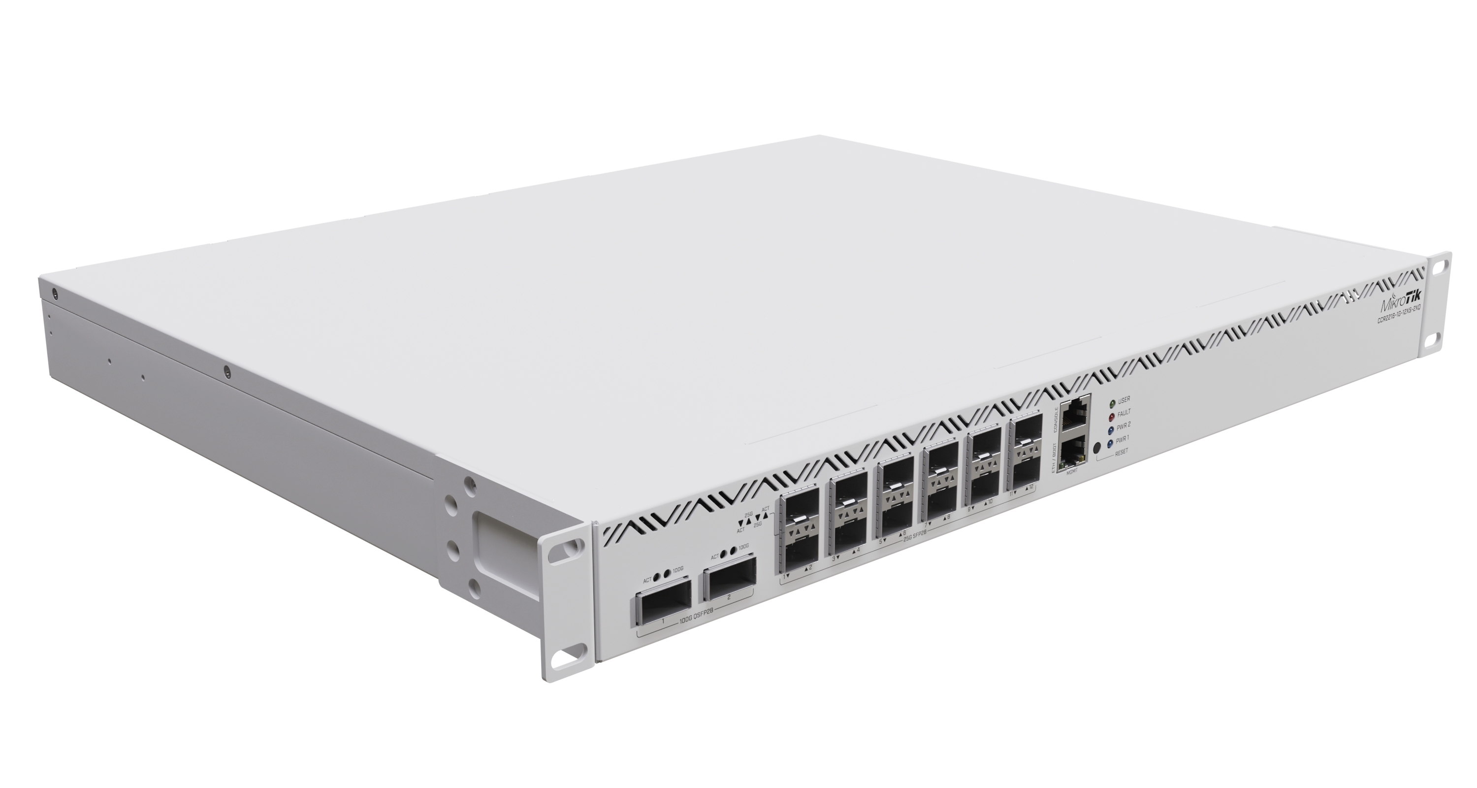 MikroTik Cloud Core Router CCR2216-1G-12XS-2XQ Silber