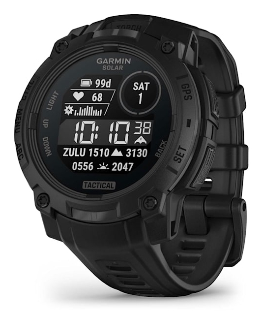 Garmin Instinct 3 Solar Tactical Edition 45 mm Schwarz