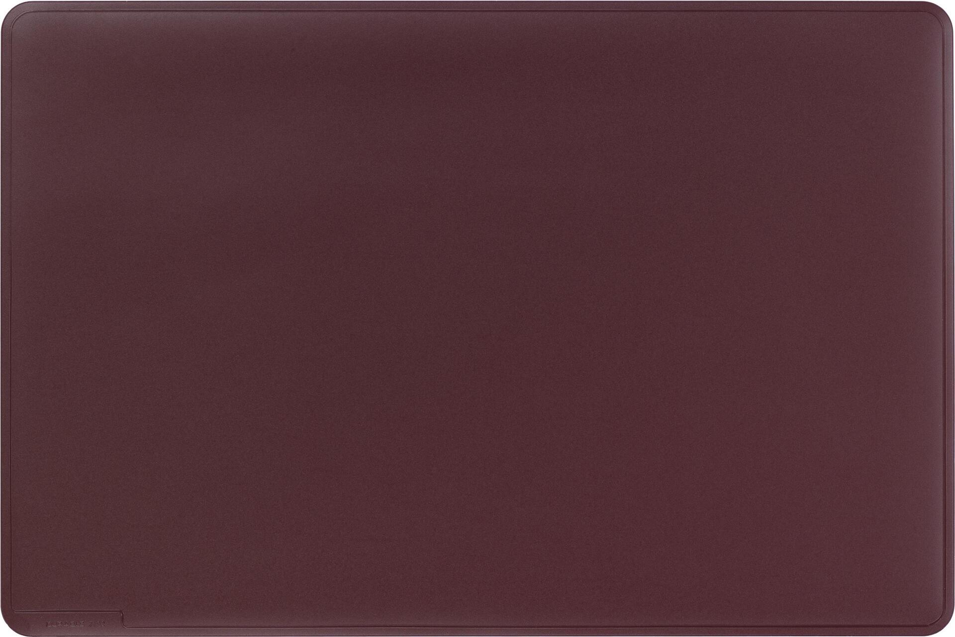 DURABLE Schreibunterlage, 530 x 400 mm, rot rutschfest, elastisch, zeitloses Design, mit Dekorille (