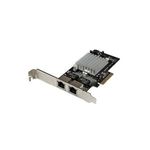 StarTech.com 2 Port PCI Express Gigabit Ethernet Netzwerkkarte (ST2000SPEXI)