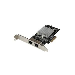 StarTech.com 2 Port PCI Express Gigabit Ethernet Netzwerkkarte - PCIe Sever A...
