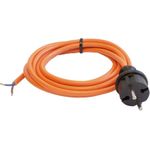 Schwabe Baustellen-Anschlussleitung 5m H07BQ-F 2x1,5 orange (70917)