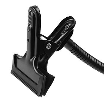 Walimex Schwanenhals mit Klemmhalter und Studioclip Schwarz