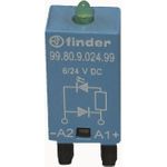 FINDER LED-Anzeige Freilaufdiode an Klemme A1 LED grün 99.80.9.024.99 (9980902499)