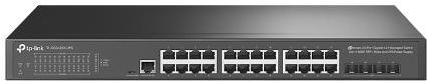 TP-Link JetStream TL-SG3428X-UPS Netzwerk-Switch Managed L2+/L3 Gigabit Ethernet (10/100/1000) 1U Schwarz (TL-SG3428X-UPS)