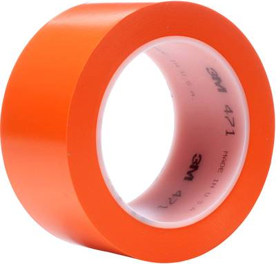 3M 471F 471O50 PVC-Klebeband Orange (L x B) 33 m x 50 mm 1 Rolle(n) (471O50)