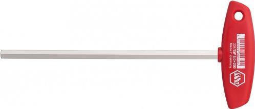 WIHA Stiftschlüssel mit Quergriff Sechskant glanzvernickelt (00917) 5 x 150 mm (334050150)