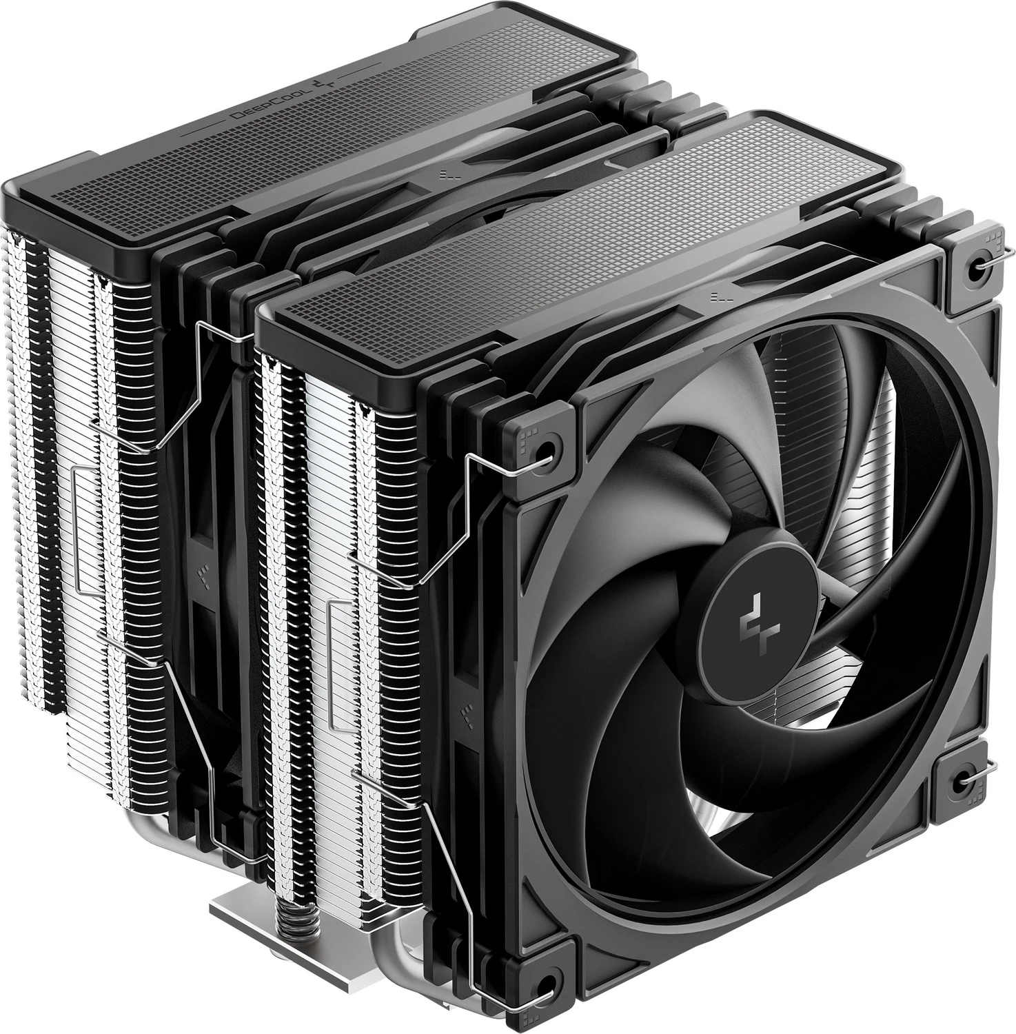 DeepCool AG620 G2 CPU-Luftkühler Dual 120 mm Lüfter Schwarz LGA 1700/AM5 (R-AG620-BKNPMG2-G)